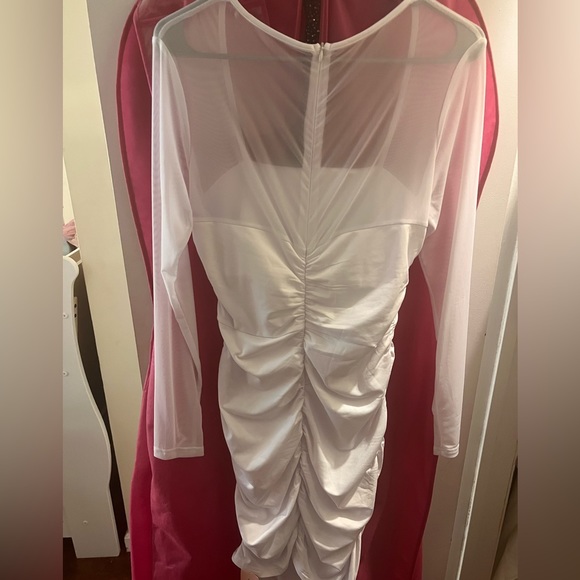 White Party Dress - Picture 2 of 2